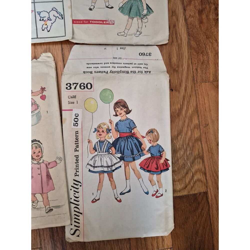 Vintage 1950s 1960s Toddler Child Sewing Pattern | Retro Girls Boys Outfit - Picture 5 of 11